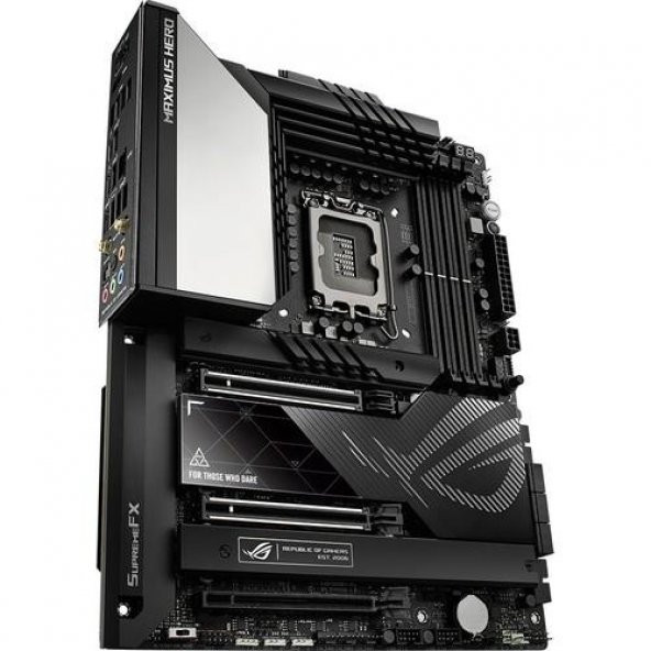 ASUS ROG MAXIMUS Z790 HERO INTEL Z790 LGA1700 7200 DDR5 ATX GAMİNG ANAKART (ROG MAXIMUS Z790 HERO) - 8