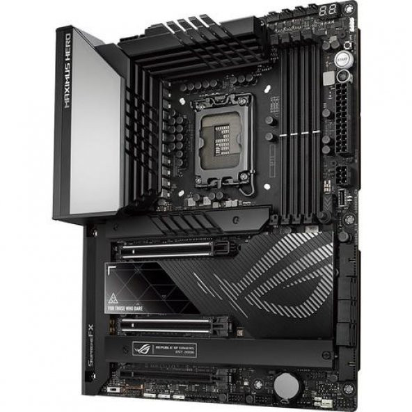 ASUS ROG MAXIMUS Z790 HERO INTEL Z790 LGA1700 7200 DDR5 ATX GAMİNG ANAKART (ROG MAXIMUS Z790 HERO) - 11