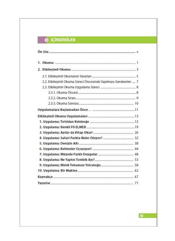 Etkileşimli Okuma Uygulamaları - 2