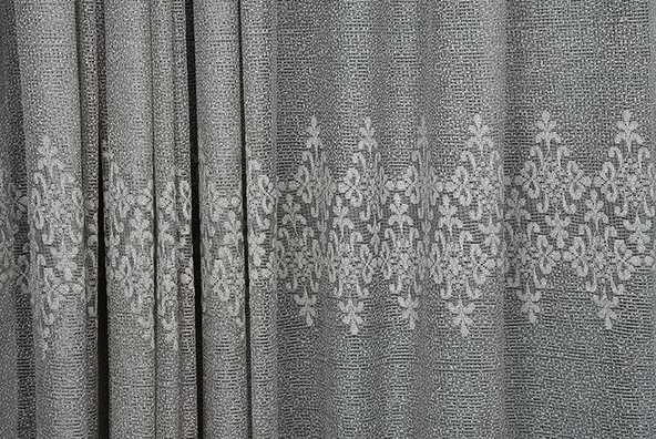 GÖBEKLİ MODEL KUM RENGİ TEK KANAT Hazır dikilmiş Pileli Fon Perde 150*260 cm - Resim 5