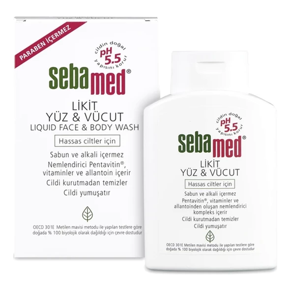Sebamed Likit Yüz & Vücut Temizleyici 200 ml - 2