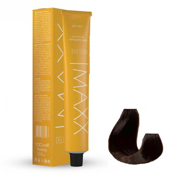 Maxx Deluxe Tüp Boya 7.3 Fındık Kabuğu 60 ml