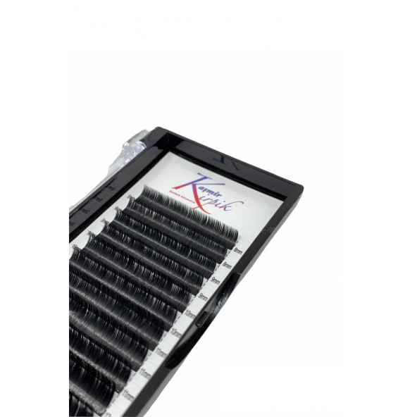 KAŞMİR KİRPİK Klasik D kıvrım 0.15 mm mix kutu kirpik - 2