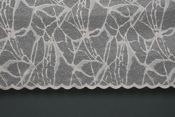 MERMER MODEL PUDRA RENK TEK KANAT Hazır dikilmiş Pileli Fon Perde 300*260 cm - Resim 4