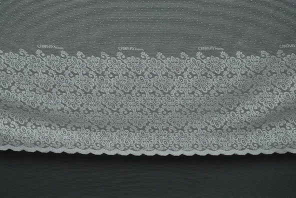 ROZA MODEL GRİ RENK TEK KANAT Hazır dikilmiş Pileli Fon Perde 300*260 cm - Resim 3