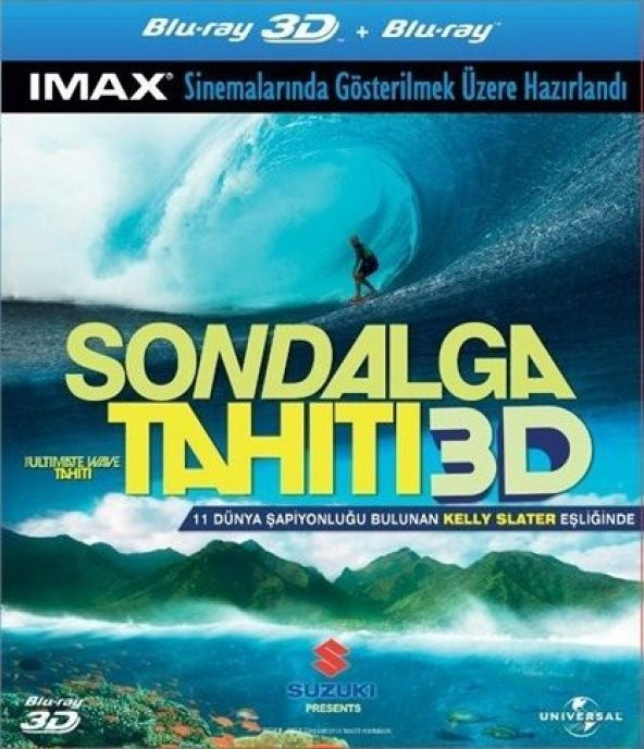 Ultimate Wave Tahiti - Son Dalga Tahiti 3D+2D BluRay Tek Disk