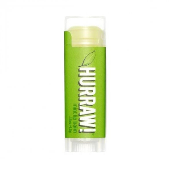 Hurraw Mint Lip Balm 4.3 gr Nane Dudak Bakım Kremi