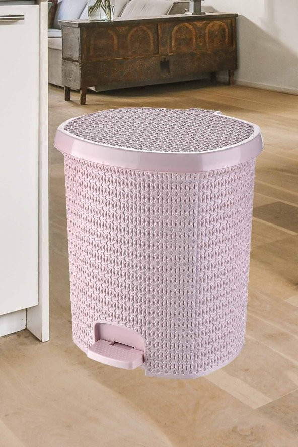 Örme 4 No Pedallı Çöp Kovası 25 Lt