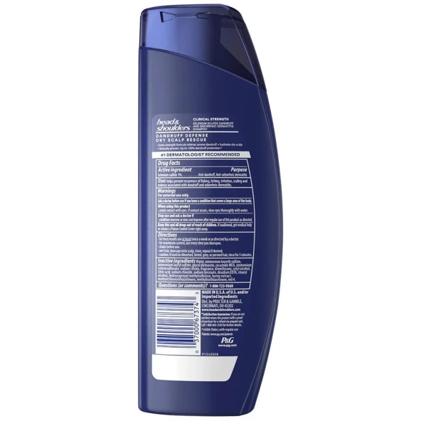 Head Shoulders Clinical Strength Kepek Şampuanı 400Ml - 2