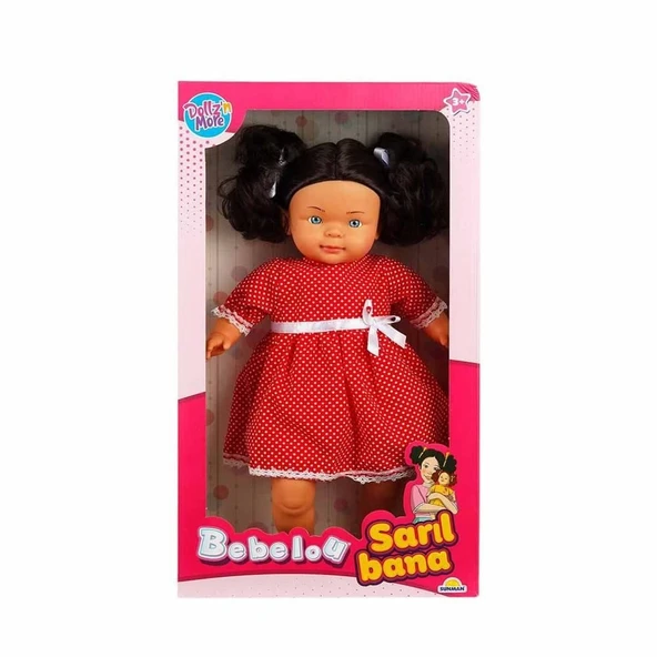 S01040052 BEBEK BEBELOU SARIL BANA 40CM.3A.-SUN - 1 adet stokta olan gönderilir - 4
