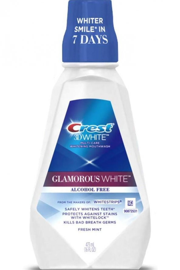 Crest 3D White Glamorous White Gargara 946ML