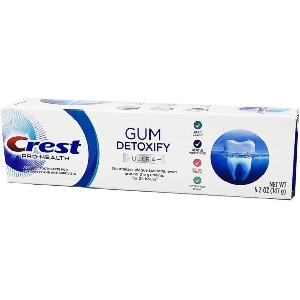 Crest Gum Detoxify Ultra Diş Macunu 147GR