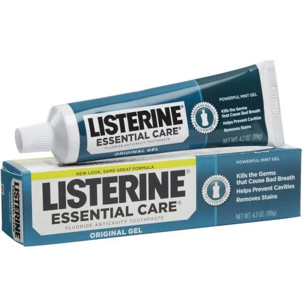 Listerine Essential Care Jel Diş Macunu 119GR