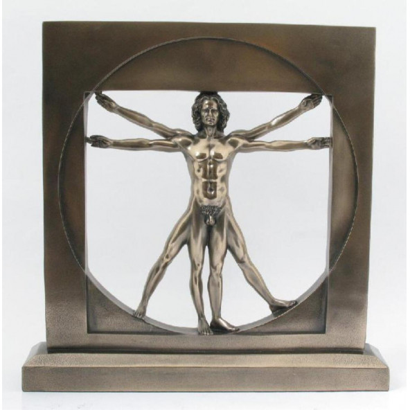 WISE Veronese Serisi-Wise Mitoloji & Tarih-VITRUVIUS ADAMI-22*4*22 CM.