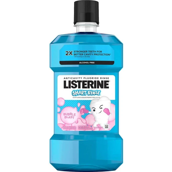 Listerine Smart Rinse Çocuklar İçin Ağız Bakım Gargarası 500ML
