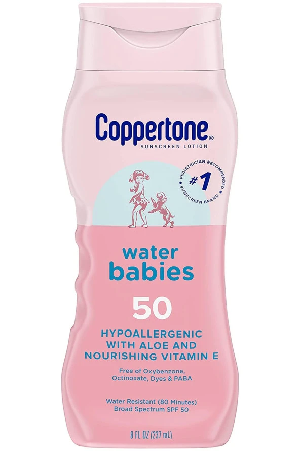 Coppertone Water Babies SPF50 Güneş Losyonu 237ML
