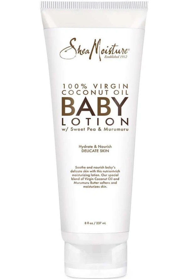 Shea Moisture Baby 100 Saf Hindistan Cevizi Yağlı Bebek Losyonu 237ML