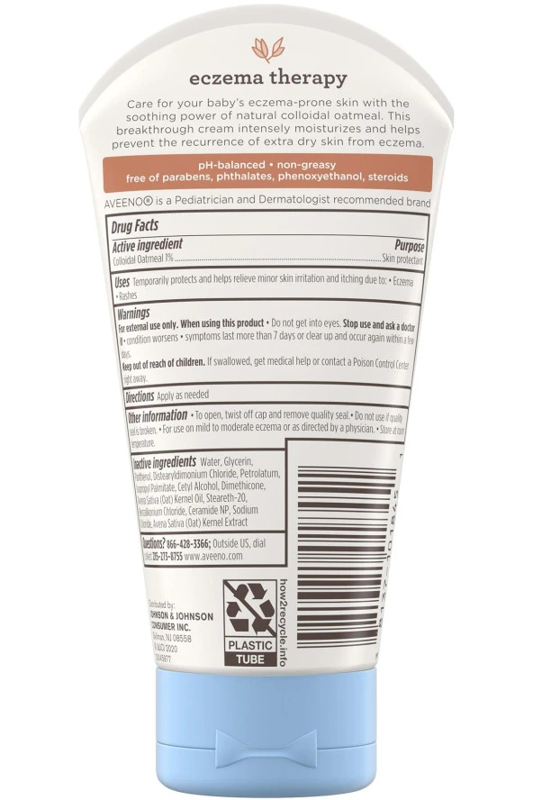 Aveeno Baby Eczema Therapy Nemlendirici Krem 141Gr - 2