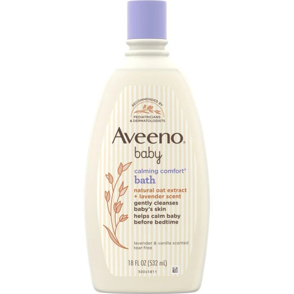 Aveeno Baby Lavender Vanilla Banyo Bakımı 532ML