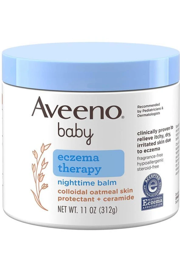 Aveeno Baby Eczema Therapy Gece Balsamı 312GR