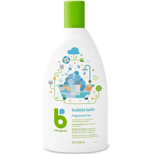 Babyganics Banyo Köpüğü Kokusuz 591ML