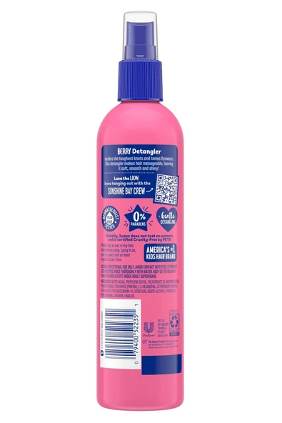 Suave Berry Awesome Çocuklar İçin Dolaşık Saç Açıcı Sprey 295ML - 2