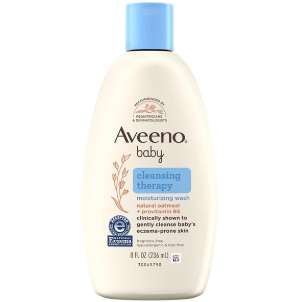 Aveeno Baby Cleansing Therapy Nemlendirici Bebek Yıkama 236ML