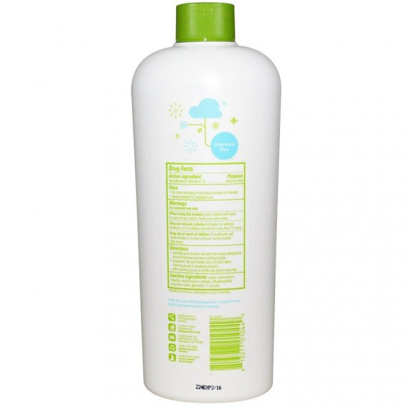 Babyganics Alcohol-Free Foaming Hand Sanitizer Yedek 473ML - 2