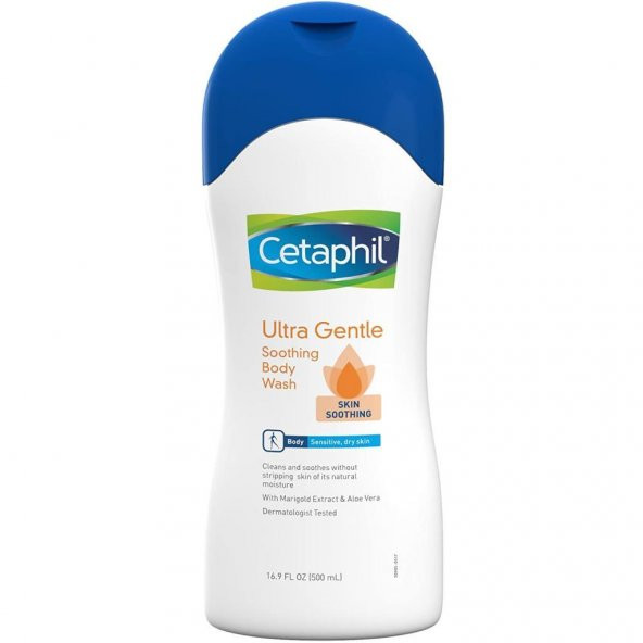 Cetaphil Ultra Nazik Yatıştırıcı Vücut Şampuanı 500ML