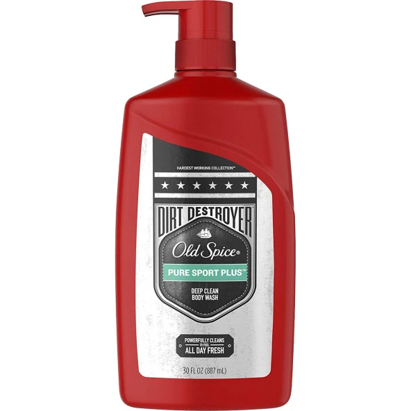 Old Spice HW/C Pure Sport Plus Vücut Şampuanı 887ML