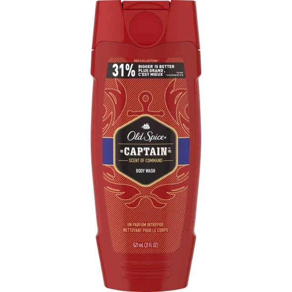 Old Spice R/C Captain Vücut Şampuanı 621ML