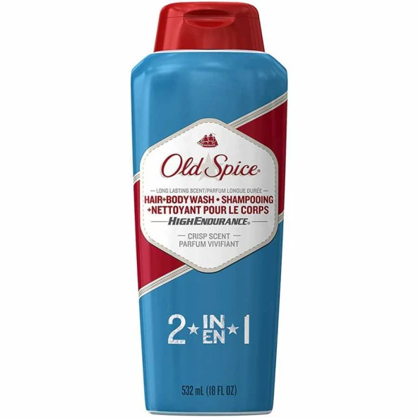 Old Spice H/E 2in1 Saç ve Vücut Şampuanı 532ML