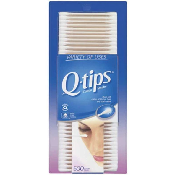 Q-tips Pamuklu Çubuk 500 Adet