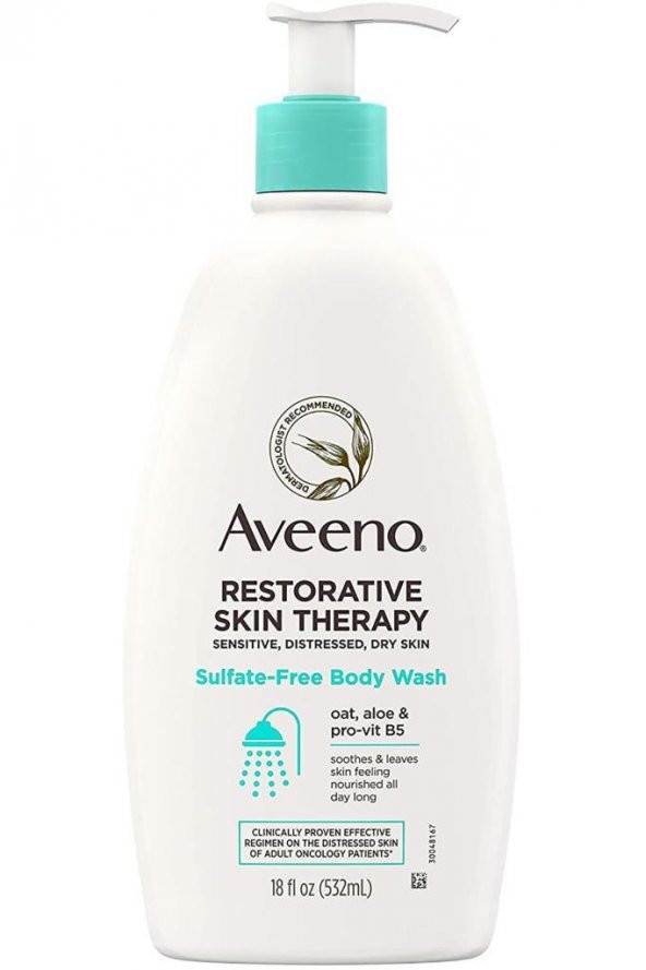 Aveeno Restorative Skin Therapy Sülfatsız Vücut Şampuanı 532ML