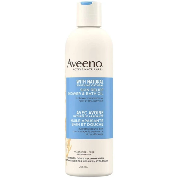 Aveeno Skin Relief Duş ve Banyo Yağı 295ML