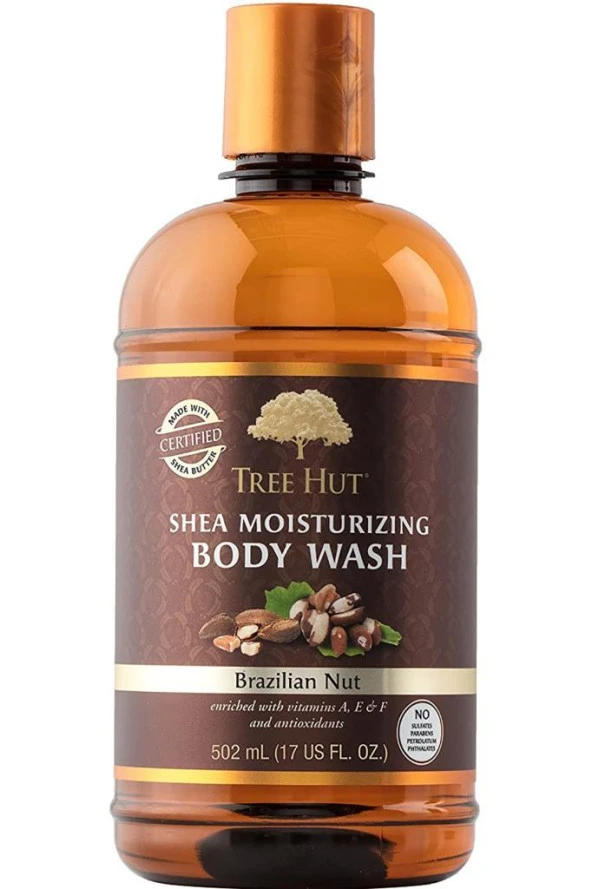 Tree Hut Shea Moisturizing Brazilian Nut Vücut Şampuanı 502ML