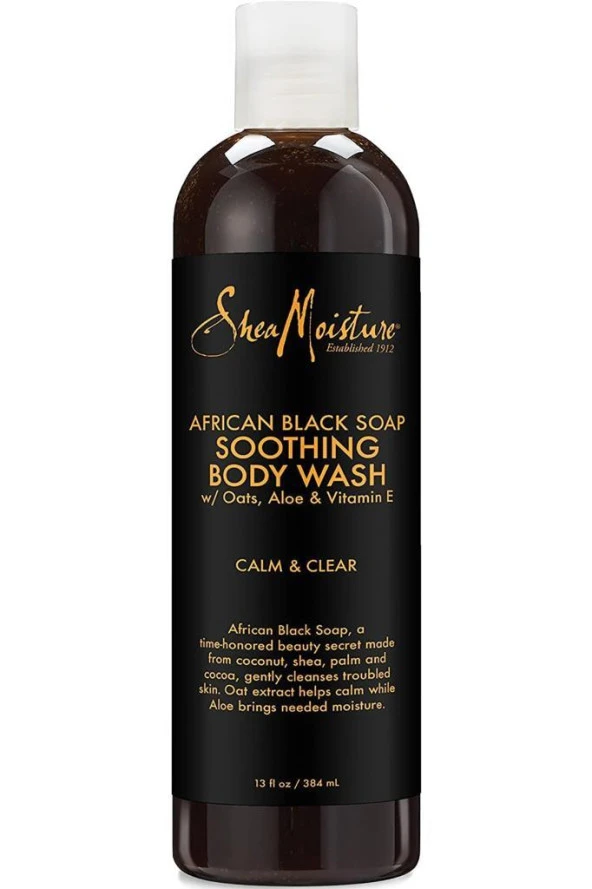 Shea Moisture Afrika Siyah Sabunu Vücut Şampuanı 384ML