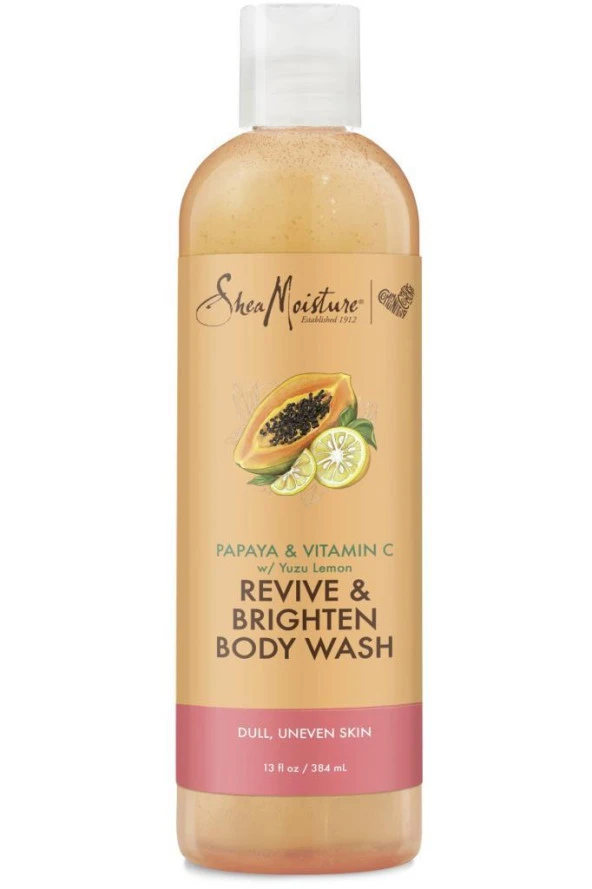 Shea Moisture Papaya & C Vitamini Canlandırıcı ve Aydınlatıcı Vücut Şampuanı 384ML