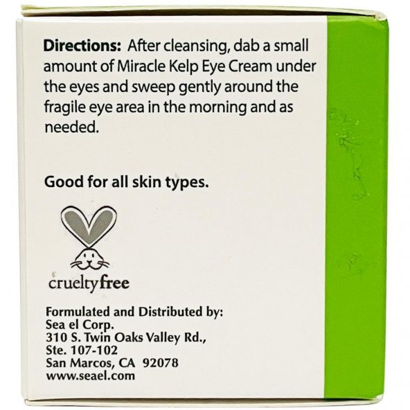 Sea El Miracle Kelp Göz Kremi 30ML - 3
