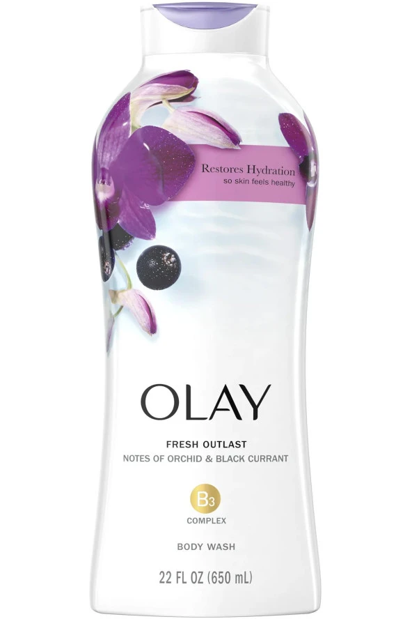 Olay Fresh Outlast Orchid & Black Currant Vücut Şampuanı 650ML