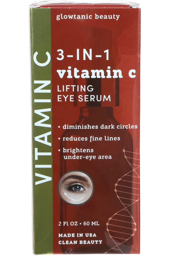 Glowtanic Beauty 3in1 Vitamin C Lifting Göz Serumu 60ML