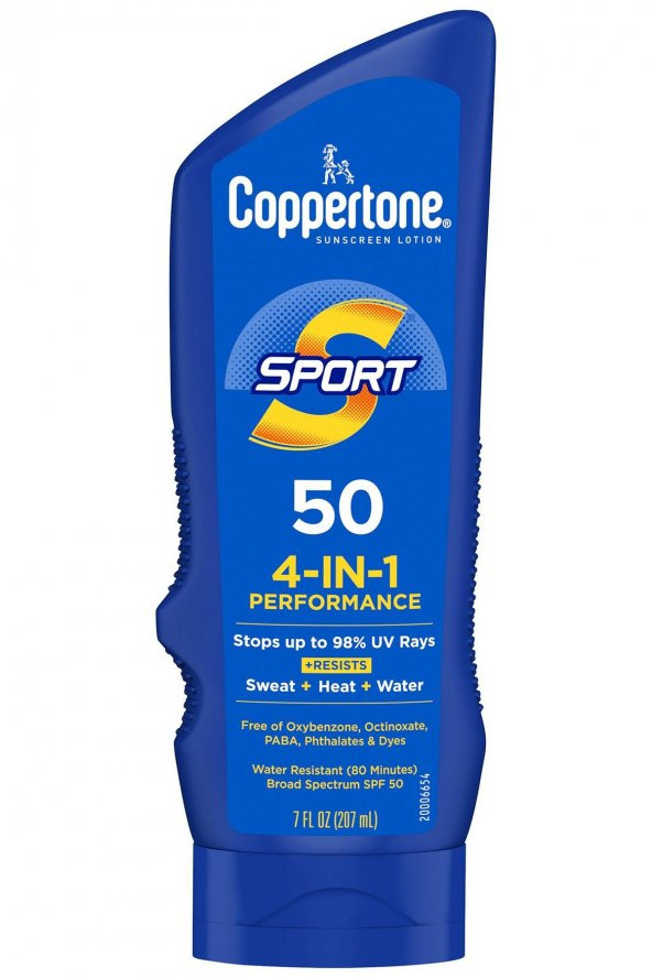 Coppertone Sport SPF50 4in1 Güneş Koruyucu Losyon 207ML