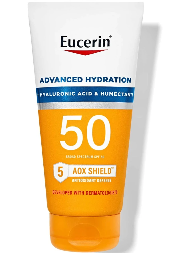 Eucerin Hyaluronik Asit + Nemlendirici İçeren SPF50 Güneş Koruyucu Losyon 150ML