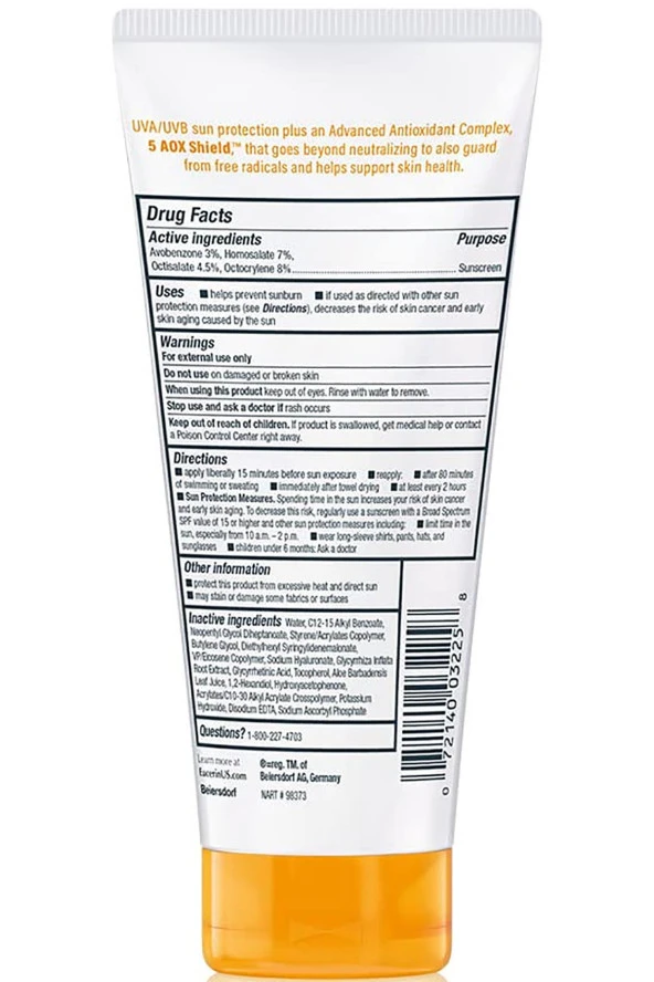 Eucerin Hyaluronik Asit + Nemlendirici İçeren SPF50 Güneş Koruyucu Losyon 150ML - 2