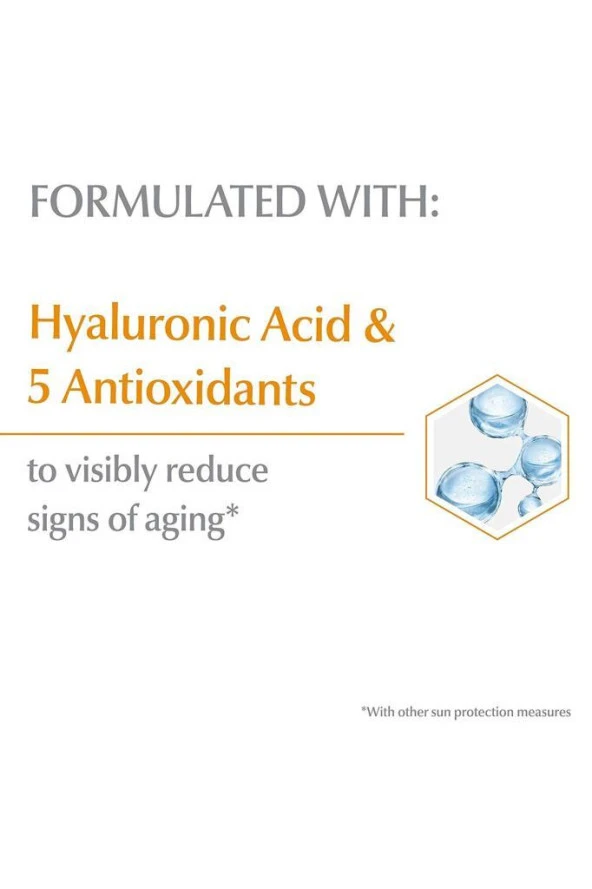 Eucerin Age Defense + Hyaluronic Acid SPF50 Yüz İçin Güneş Koruyucu Losyon 75ML - 4