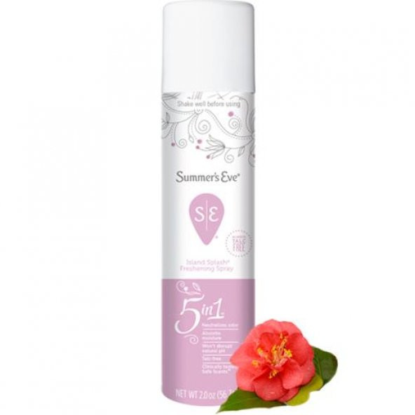 Summers Eve Island Splash Özel Bölge Deodorant 56.7GR