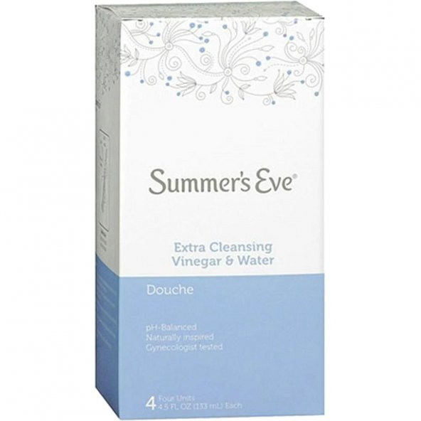 Summers Eve Vinegar Water Özel Bölge Temizleyici 4lü Paket