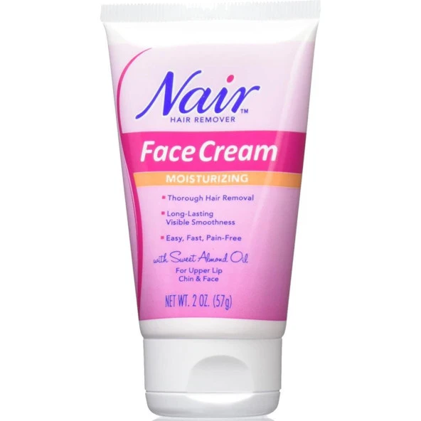 Nair Tüy Dökücü Nemlendirici Yüz Kremi 57GR