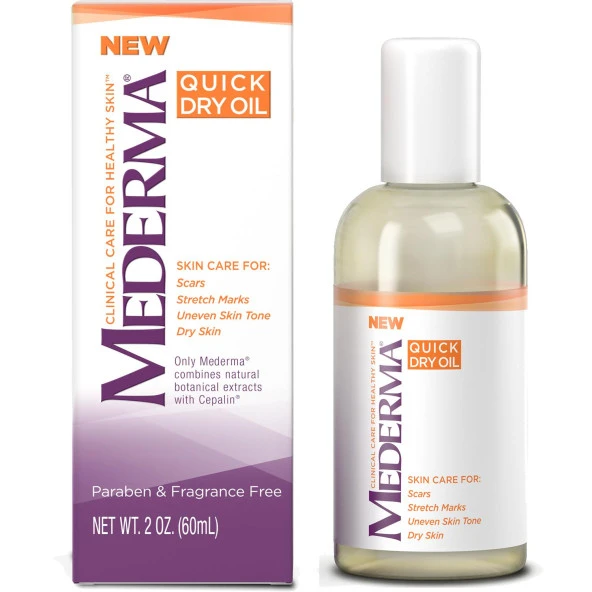 Mederma Quick Dry Oil Çatlak Karşıtı Cilt Bakım Yağı 60ML