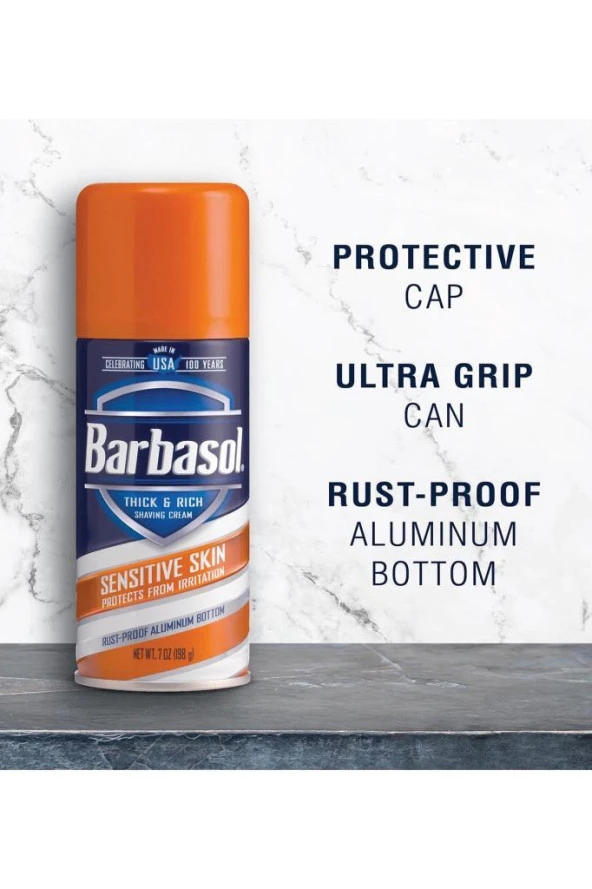 Barbasol Hassas Ciltler İçin Tıraş Köpüğü 198GR - 4